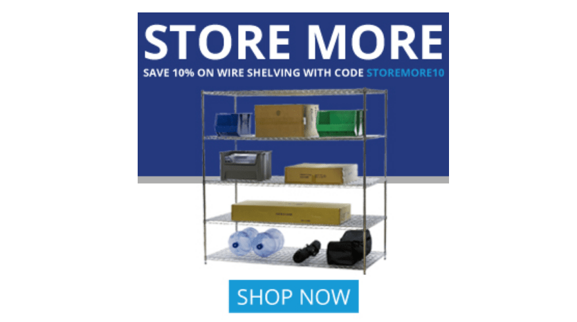 Shelving, Save 10%